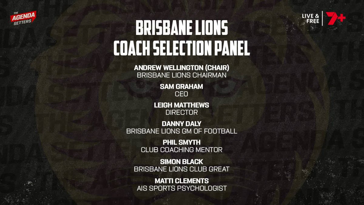 "I think Cameron Bruce is the overwhelming favourite at the moment (for Brisbane senior coach)." Tom Morris on Brisbane's coaching search 👉