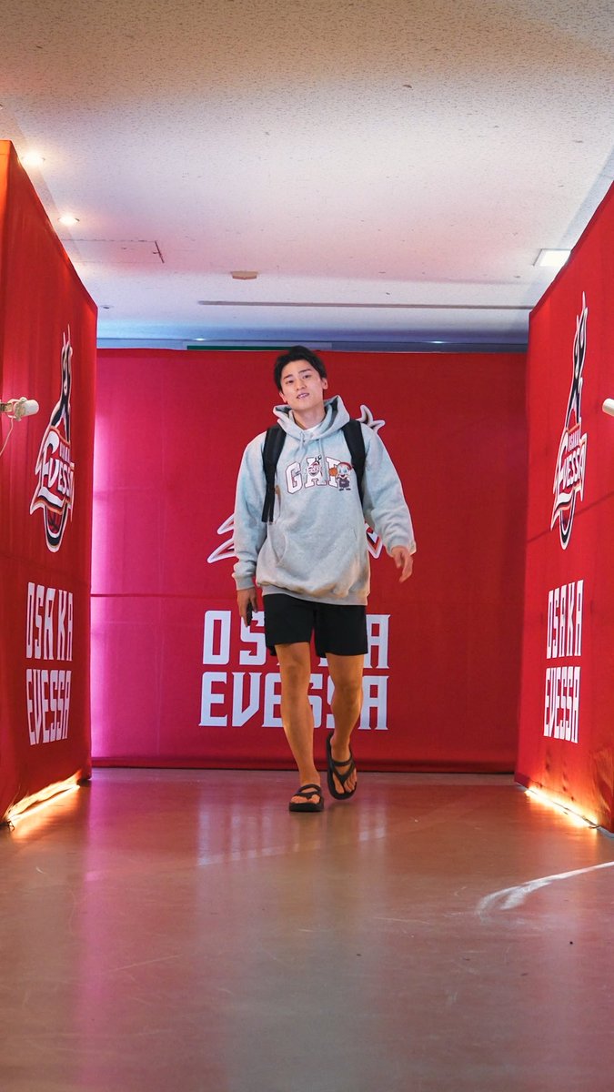 HOME ARRIVAL📍 FEELIN' GOOD🚶 📡 #大阪エヴェッサ #OSAKASOUL