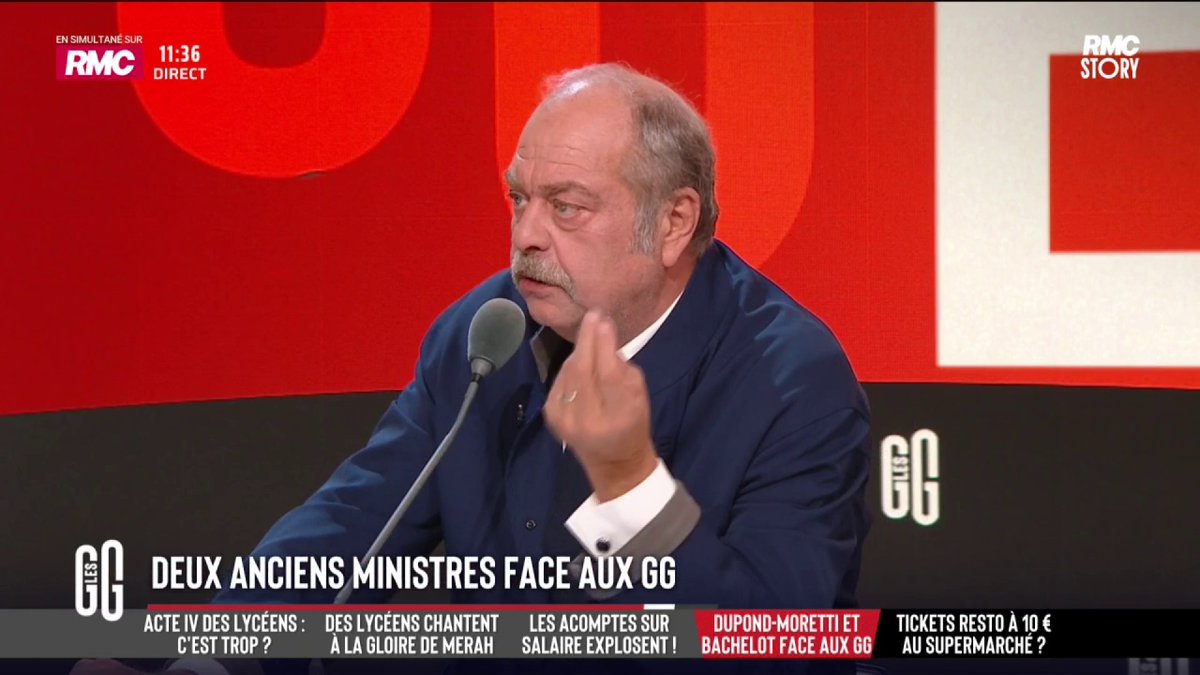 🚨 "Pascal Praud, quand je le rencontre dans les rues de Paris, je lui mets le compte et il ne sort pas vainqueur de l'échange", assure Eric Dupond-Moretti. #GGRMC