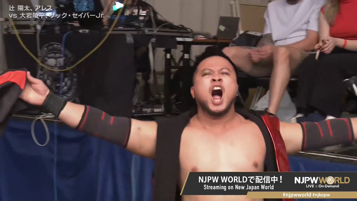 “The Unstoppable Force” Ares Streaming now on #njpwworld #njkopw Vietnam Pro Wrestling