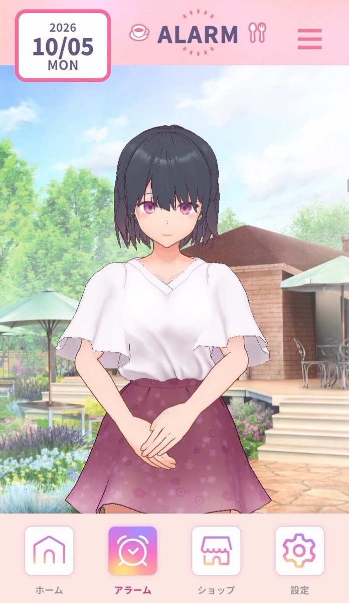 💕公式アプリ新機能追加💕 #しおあま 公式アプリに新機能、 "3D佐藤こはる 目覚ましアラーム"が追加❣️ 「VR対応の佐藤さん」と同じモデルを使用しており、なんと……喋ります!!!!!🙌 アプリは情報の取り逃がしがないように、プッシュ通知で最新情報もお届けしていますので、この機会にぜひDLしてください❤️ 📱アプリDLはこちら📱