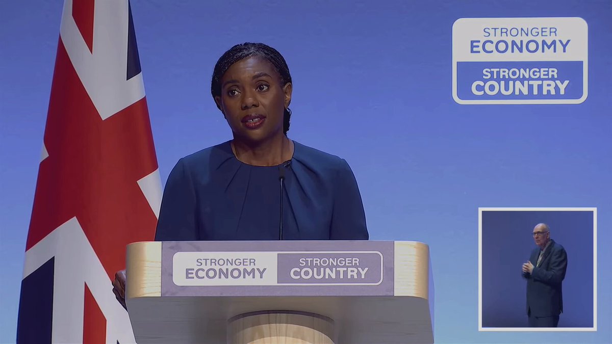 🚨 WATCH: Kemi Badenoch accuses Reform UK of debating "whether my mixed race children are English" "I don't want to explain to my son when we're watching our brilliant English team play football that some people don't think that black players are English"