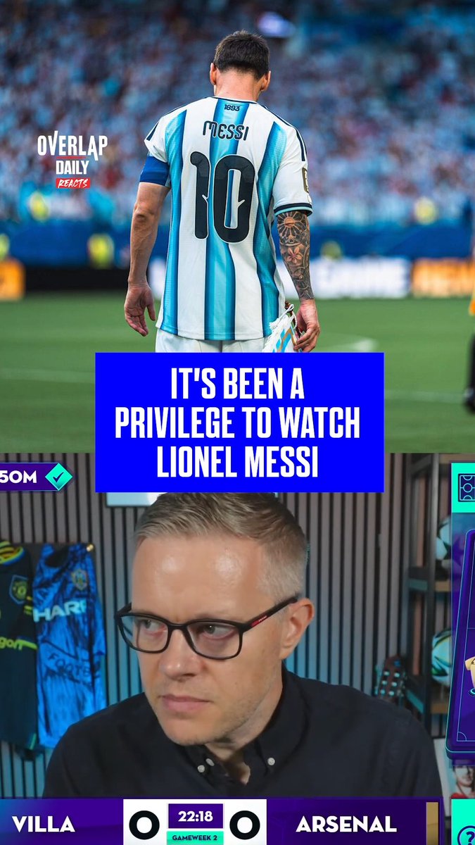 Mark’s comments about Messi from a few months ago have never been more pertinent 👏 #messi
