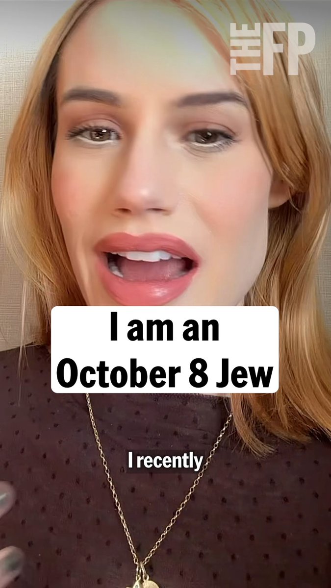 The Free Press’s Olivia Reingold is an October 8 Jew. Earlier this year, she wrote about how the attack on Israel and rising antisemitism ignited her religious identity. Read her full essay here: