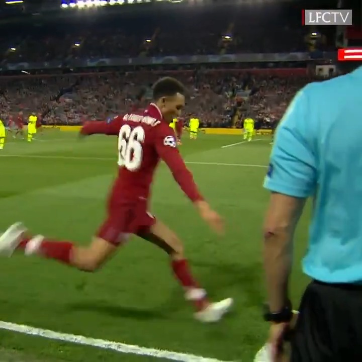 Iconic. Happy 28th Birthday, Trent Alexander-Arnold 🎈 🎥 Liverpool FC