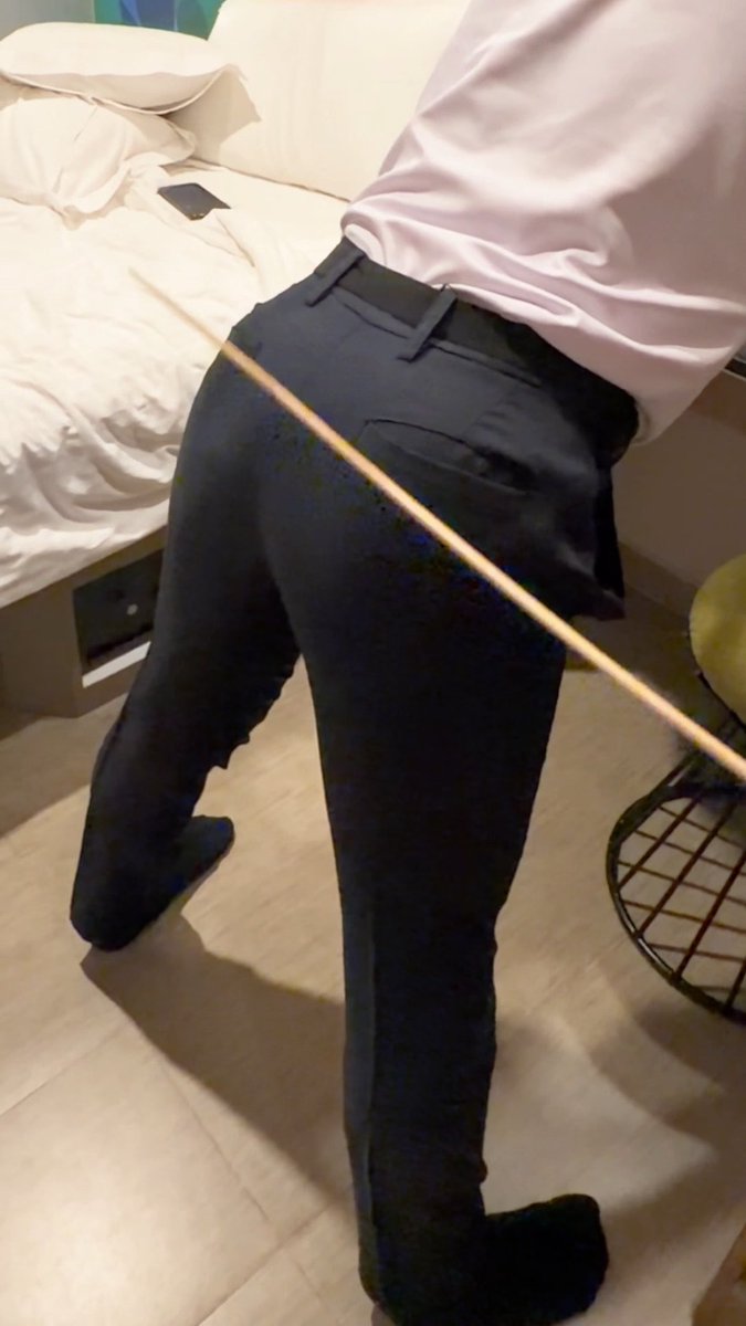 More caning for security guard by Kuro (Hi M Kuro)