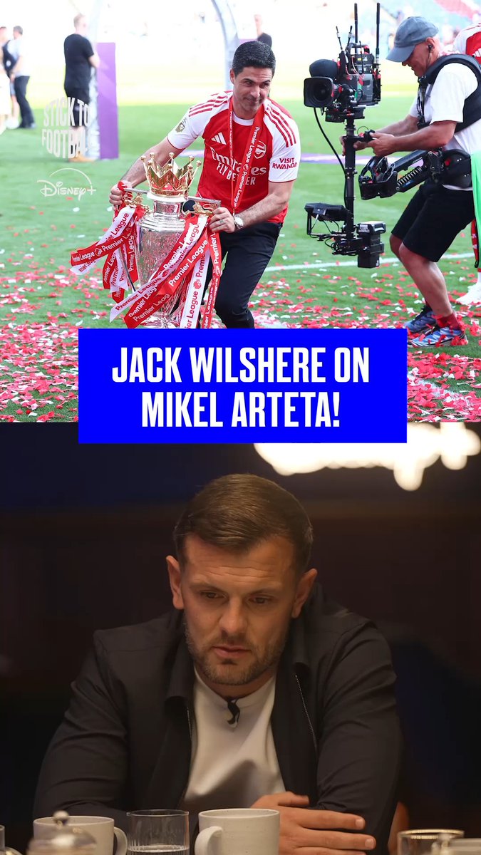 "He kept talking about process, process, process... after a week I saw it straight away!" 🤩 Arteta's staying at the Emirates! Jack Wilshere looks back on what impressed him about the Arsenal boss. 🔴 👏