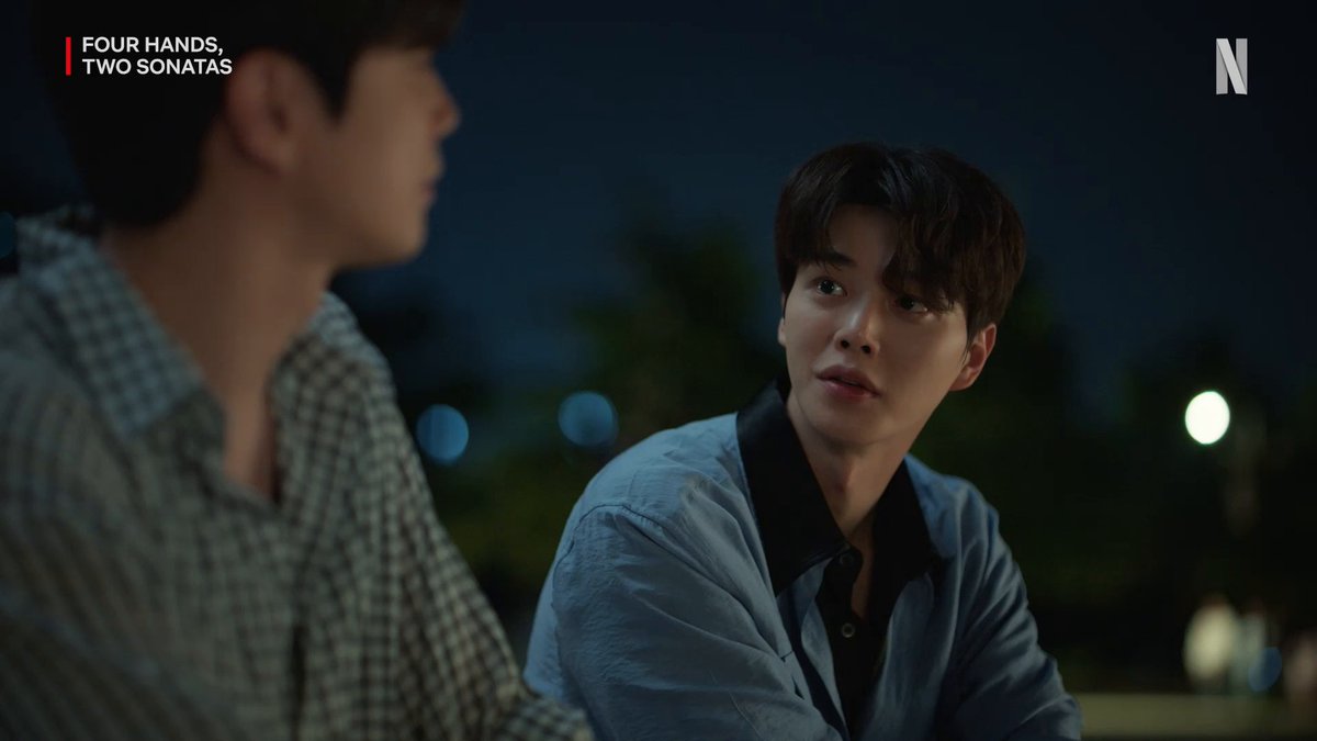 not them laughing it off as if my heart didn't skip a million beats after that 😫 #FourHandsTwoSonatas #LeeJunyoung #SongKang