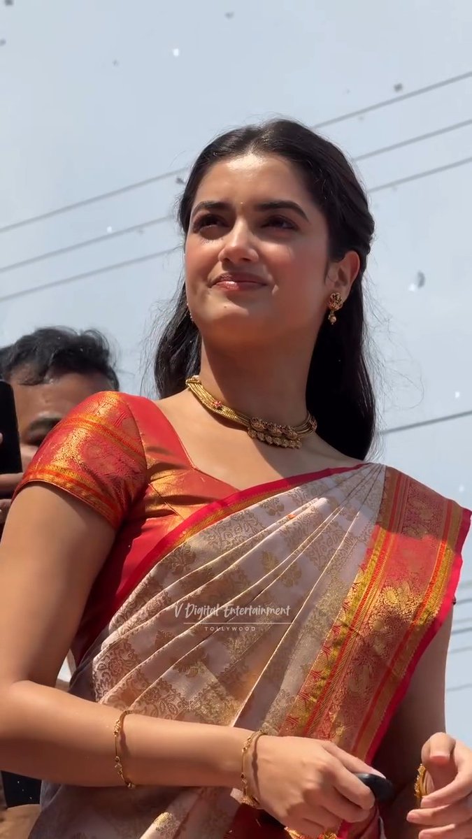 Bhagyashri Borse at the GV Mall grand opening in Uppal, Hyderabad ✨🧡 #Bhagyashri #BhagyashriBorse