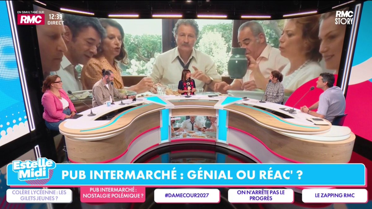 🗣️ "Ça montre que, pour certains, voir une famille traditionnelle de Blancs manger à table, c'est déjà une violence en soi. C'est déjà une violence d'imaginer qu'une famille n'ait pas une cousine non-binaire" ironise Juliette Briens #EstelleMidi