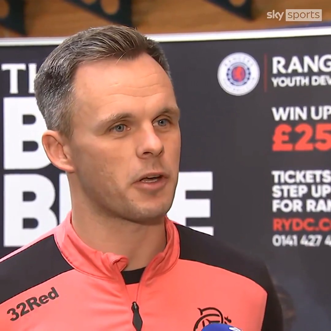 🔵 "I'm in a good place, things are going well." Rangers captain Lawrence Shankland says he's "on the road to recovery" after hamstring surgery ⤵️