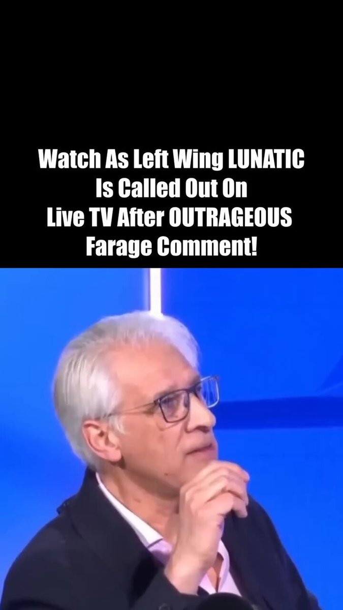 Watch As Left Wing NUTTER Is Called Out For OUTRAGEOUS Nigel Farage Comment!