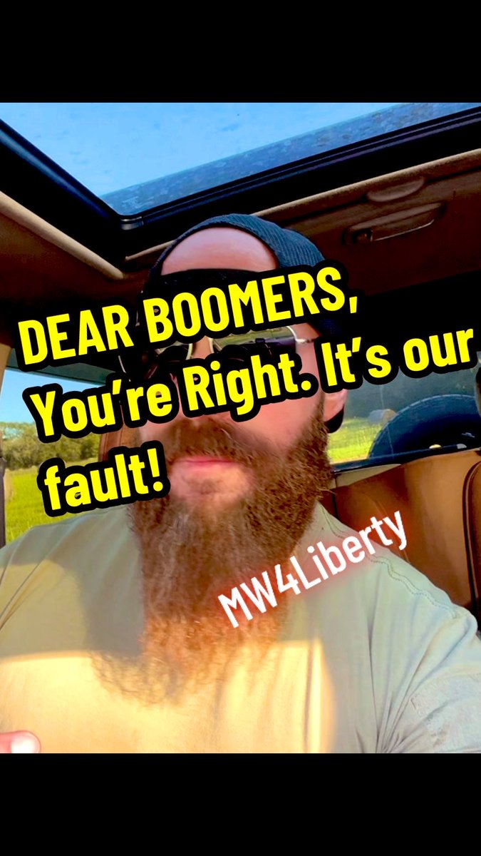 Dear Boomers, I need to apologize. A lot of this is our fault.