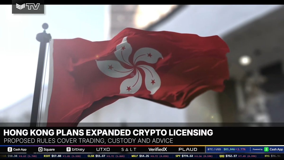 JUST IN: 🇭🇰 Hong Kong plans to introduce legislation this year to establish licensing for buying, holding, and managing Bitcoin & digital assets 👏
