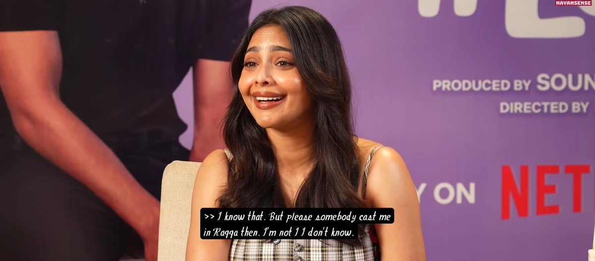 #AishwaryaLekshmi Recent - I'am not a part of #Raaka. I don’t know who started this rumor. I know there are some rumors going around, but I’m not part of Raaka, and I have no idea about it. Please, somebody cast me in Raaka.