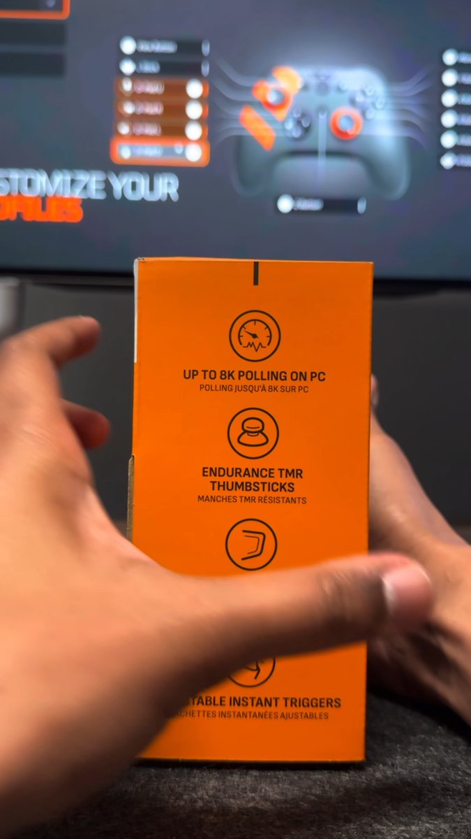 Unboxing the SCUF Nemesis Pro 8K PC ⚡️ Powered by sub-1ms response times, 8,000Hz polling in both wired and wireless modes, customizable rear paddles, and full Builder personalization. Pure performance built for PC. Who needs one?