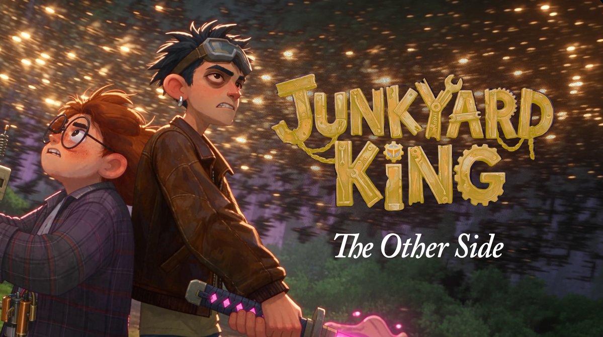 🤯 We made a 16-minute, feature-quality animated episode with a tiny team. In under a month. ⚔️🌿 JUNKYARD KING | CH. 3 | THE OTHER SIDE 🌿⚔️ Now here’s where it gets really interesting: if this technology keeps moving forward, what happens to filmmaking? 🎬 More stories? More creators? Writers building their own worlds? A complete reshuffling of what creative talent actually does? I thought editing was safe, but here come agentic workflows. 😅 The end-to-end democratization of high-end production is starting to feel very real. FULL 16-MIN EPISODE ↓