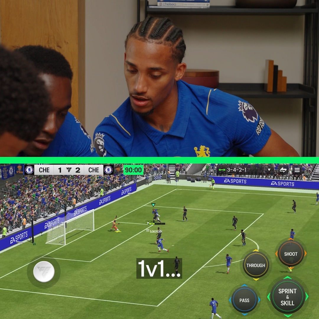 A challenge fit for the Blues. Watch it play out, then jump into a Quick Match with your friends in the #FCMobile 27 Update. Who’s got this one? 🔵
