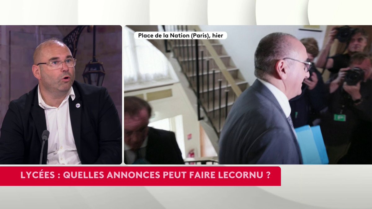 🔴 🗣️ L'utilisation des grenades assourdissantes suspendue dans les mobilisations lycéennes. "On a l'impression d'être les boucs émissaires dans cette histoire", regrette Axel RONDE CFTC Police, porte parole CFTC Police. #AvantLe20h #canal16