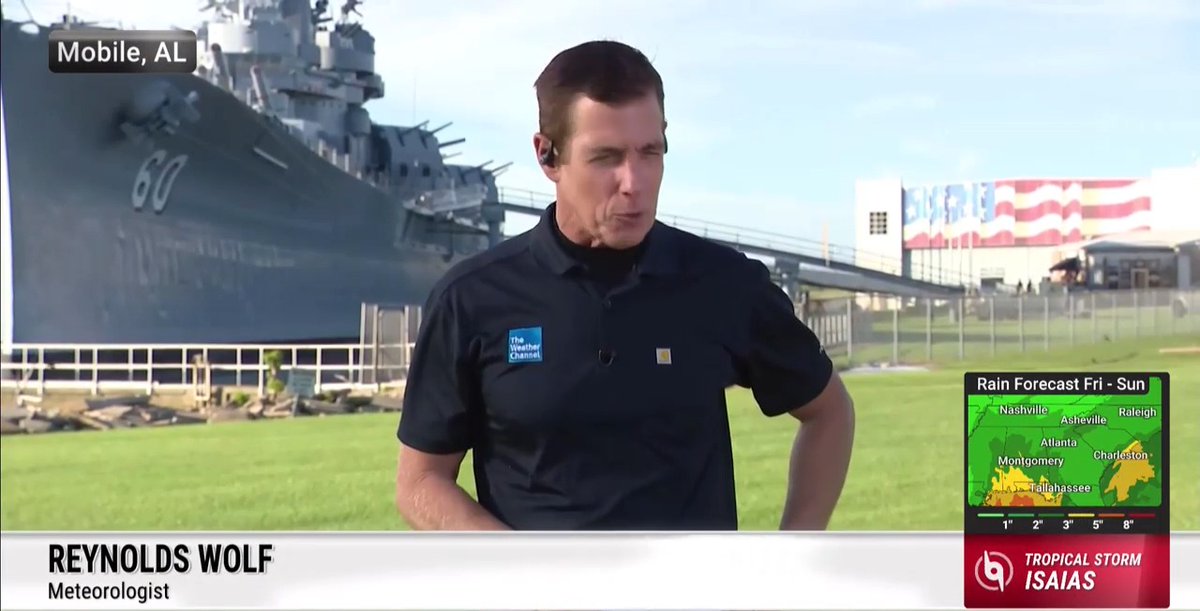 Meteorologist ReynoldsWolf is live in Mobile, Alabama, as officials urge residents to prepare now for Tropical Storm Isaias and worsening conditions later this week.