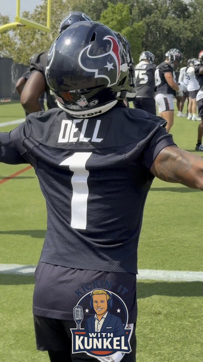 🚨HE’S BACK! Texans WR Tank Dell returns to practice!