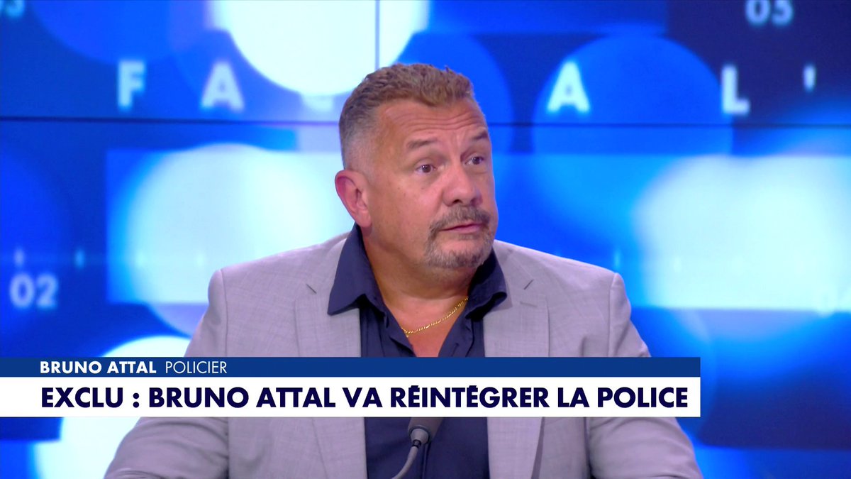 En exclusivité sur CNEWS : Bruno Attal va réintégrer la police après avoir été précédemment révoqué, dans #FaceaLinfo Toute l'info est à retrouver sur