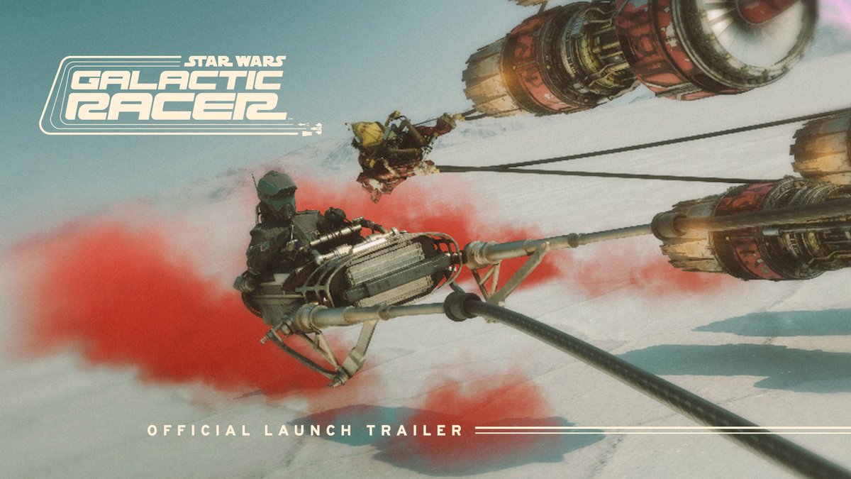 You wanna see some real speed? 👀 STAR WARS: Galactic Racer just dropped: