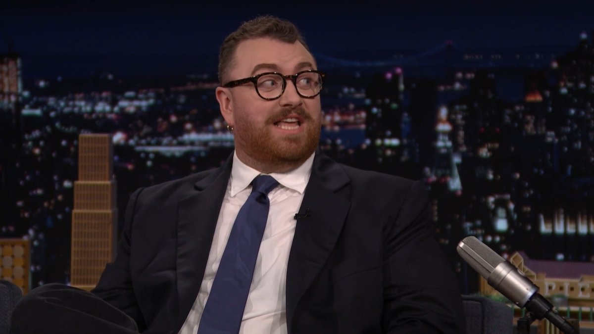 .SAM SMITH addresses Ham Smith, their foodie alter ego 😭#FallonTonight
