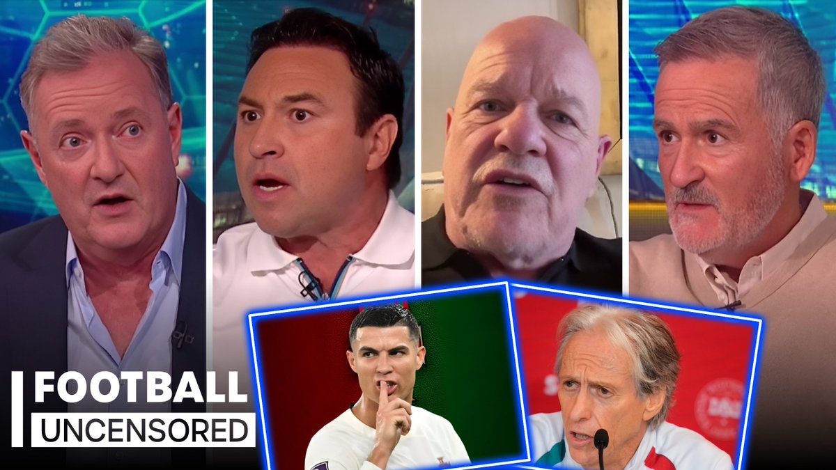 😭 “Listen to yourself, PIERS!” Watch tonight's episode as we react to THAT Cristiano Ronaldo statement. Ronaldo also sent Piers Morgan a text about Simon Jordan - but what did it say? 👀 👇 📺 Piers Morgan | Richard Keys | @cristiano
