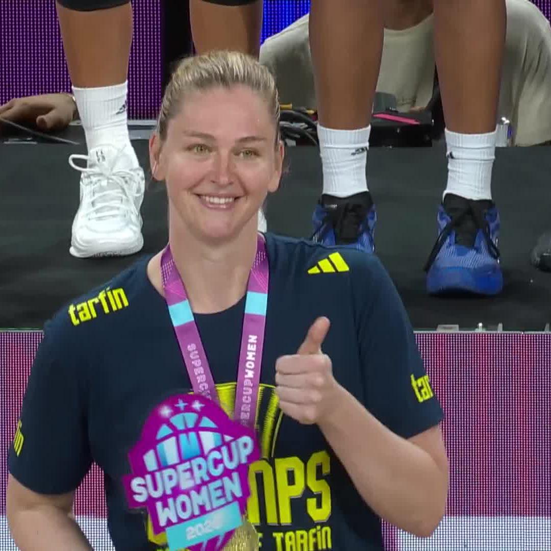 (Once again) MVP: Emma Meesseman 👑💛💙 #EuroLeagueWomen x Fenerbahçe Tarfin Erkek Basketbol