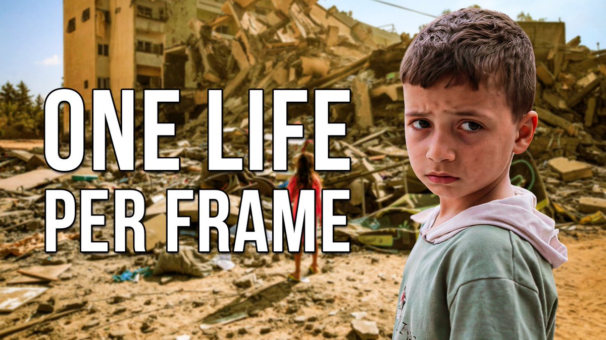 Visualizing every Palestinian casualty over the last 3 years by showing one life per frame results in a 25 minute video that moves faster than your brain can even comprehend. Full video: