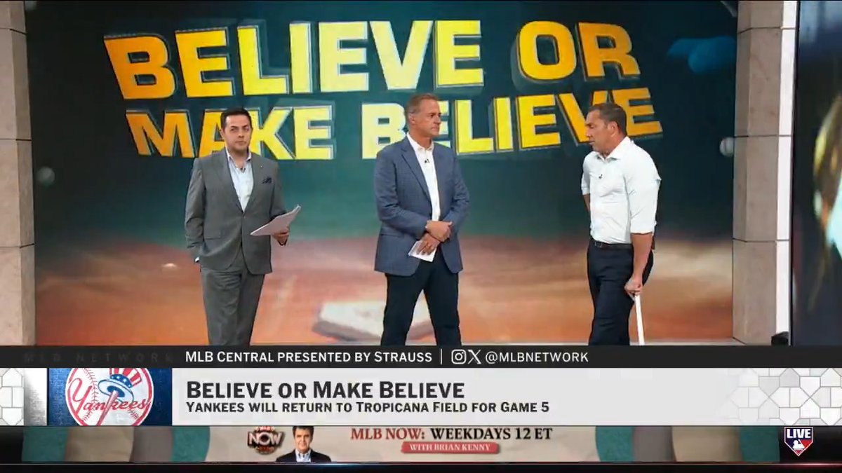 True or false: The Yankees will win both games at home and force a Game 5 at Tropicana Field.