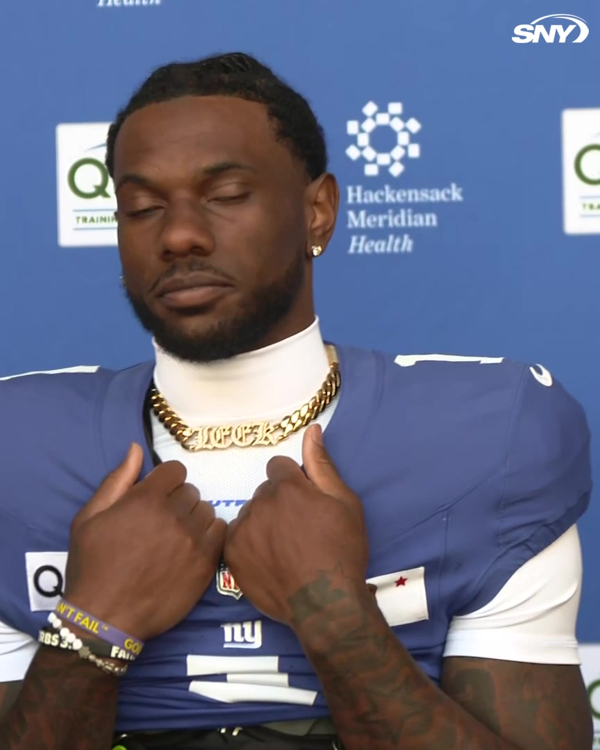 "I think we need to implement more things after halftime, also try to give me the ball down the field" Malik Nabers gave John Harbaugh his thoughts on the Giants' offense after their win over the Cardinals