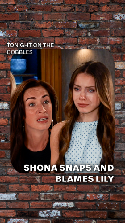 Poor Lily getting all the blame 😲 #Corrie