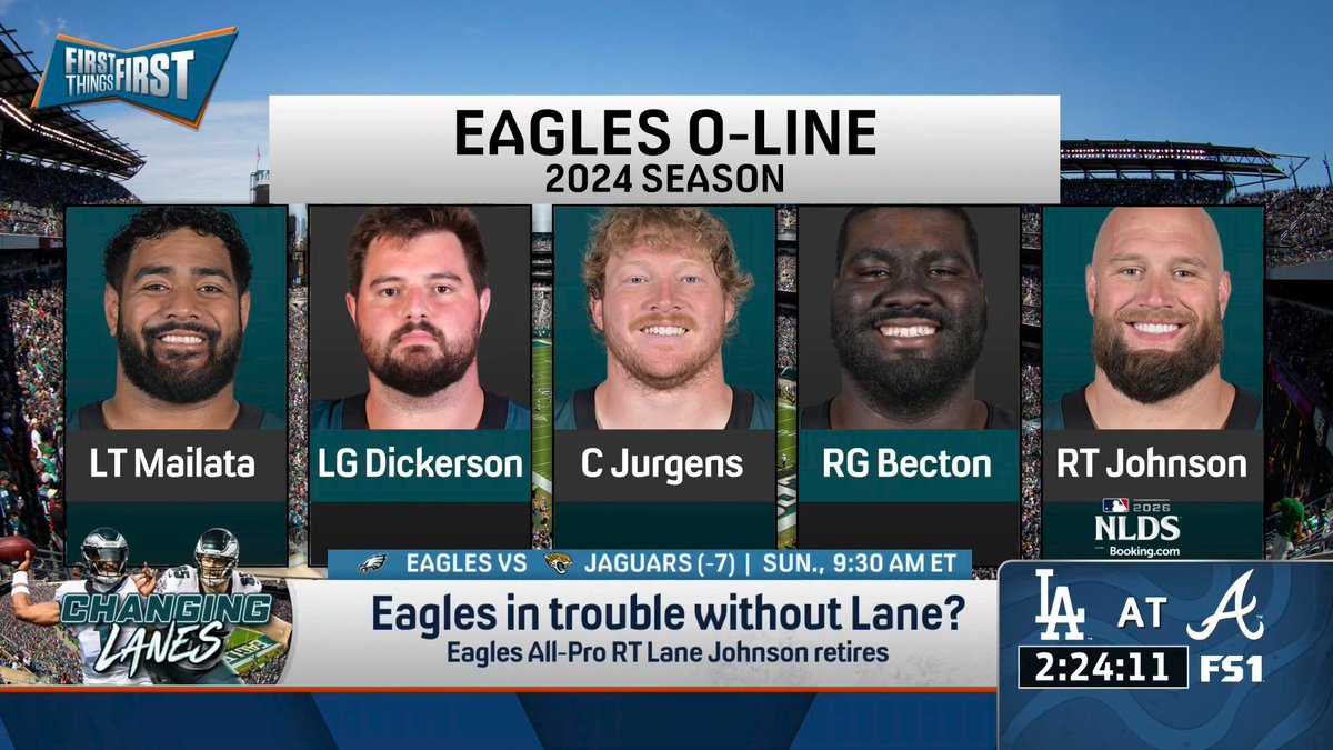 “I don’t think they can overcome this… I don’t think they are built to withstand a bad offensive line… I don’t know that Sirianni knows what to do to fix this, and I don’t know if it’s fixable.” nick wright thinks the Eagles are in MASSIVE trouble: