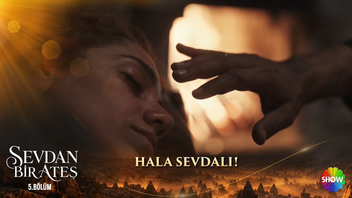 “Ben hala deliyim, hala sevdalı…” 🎶 #SevdanBirAteş Show TV CNP Film