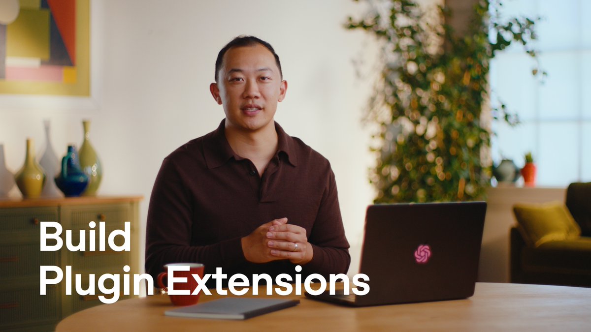 Build richer, more interactive plugins for ChatGPT. With plugin extensions, you can launch plugins from the sidebar, support @ mentions, and add file viewers. See how in this walkthrough with corey.ching: