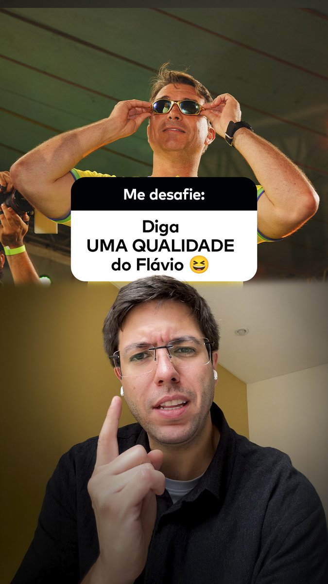 Fui ‘desafiado’ a dizer uma qualidade de Flávio Bolsonaro 🤔 Antes de assistir, reflita: o que você faria se fizessem com O SEU PAI metade do que fizeram com o pai dele? Para análises diárias, (em áudio 🎧 e texto), se inscreva na nossa newsletter: