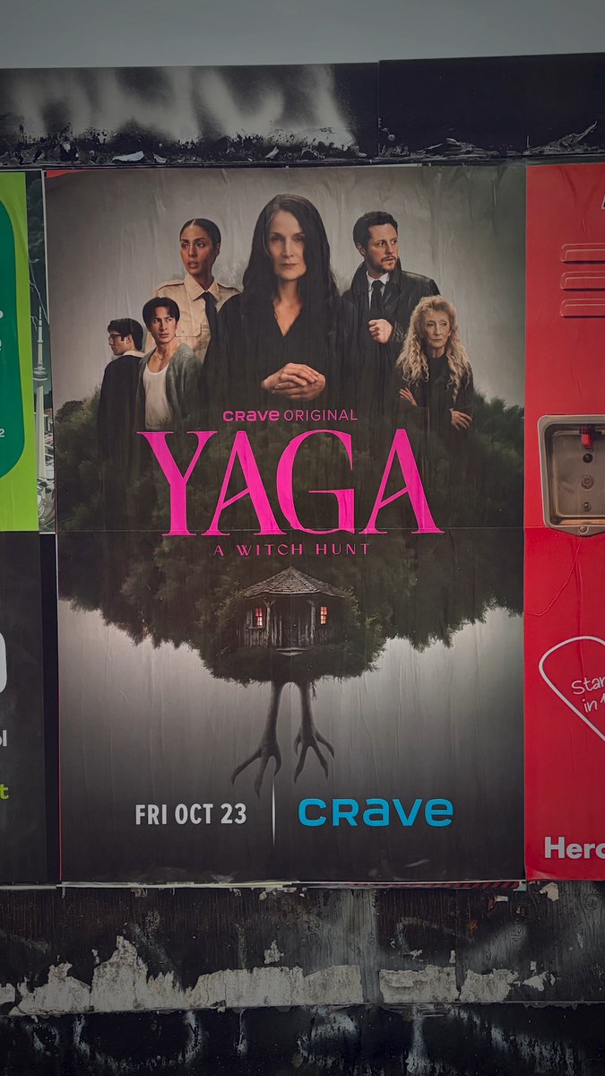 The hunt starts here 🔍🐔 Watch the two-episode premiere of #YAGA October 23 on Crave.
