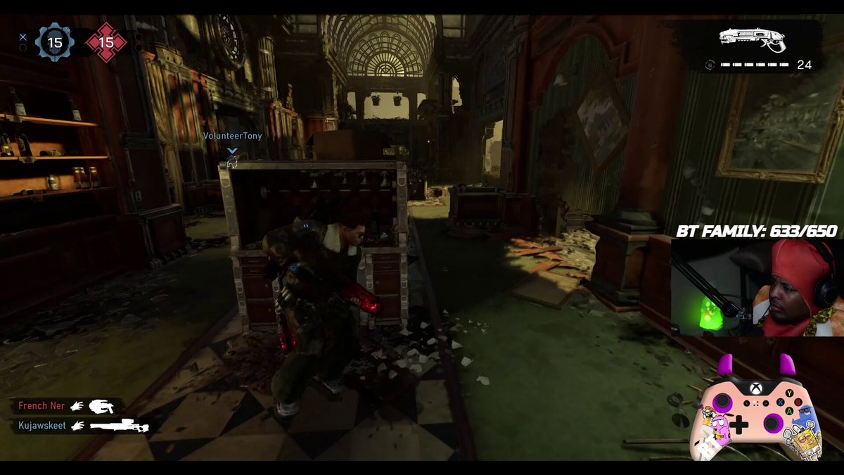 The Movement is Starting To Get Mastered on Gears of War E-Day.