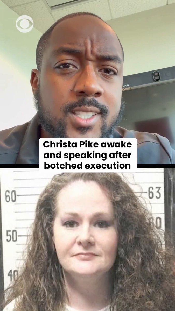 Christa Pike's attorneys say she has pneumonia, a blood clot, couldn't swallow, and is unable to move her arms or hands once she regained consciousness in a Tennessee hospital, days after the death row inmate survived a botched execution by the state. CBS News' @skylerhenry reports.