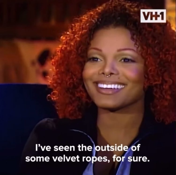 janet jackson explaining the meaning behind her album 'the velvet rope', 1997