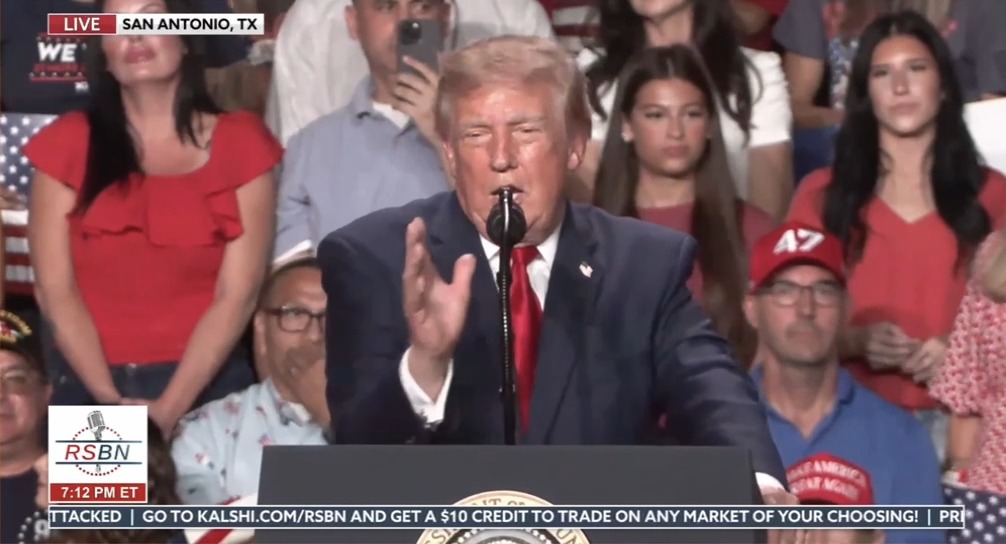 Trump: When the blues get in, everything becomes dirty. The doorknobs are dirty. Everything becomes dirty and has a bad smell