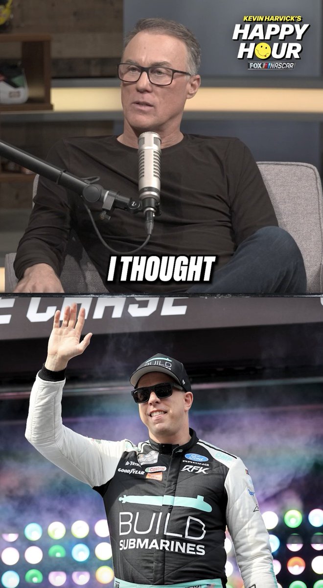 "I was shocked." Kevin Harvick breaks down Brad Keselowski's departure from RFK Racing.