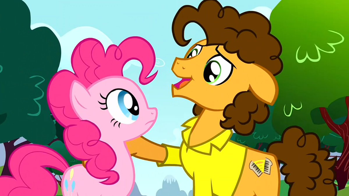 Este ship es tan bueno que por un momento te olvidas que el raro Al le hizo un hijo a Pinkie cuando solo debia ser una estrella invitada.