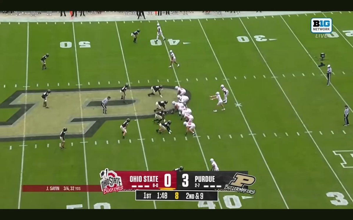 Remember this play last season? It is the only time in the past two seasons that Jeremiah Smith has drawn a pass interference penalty. That's 75 receptions, 1,338 yards, and 12 touchdowns (in 10 games) since he's drawn a PI flag. ⬇️More