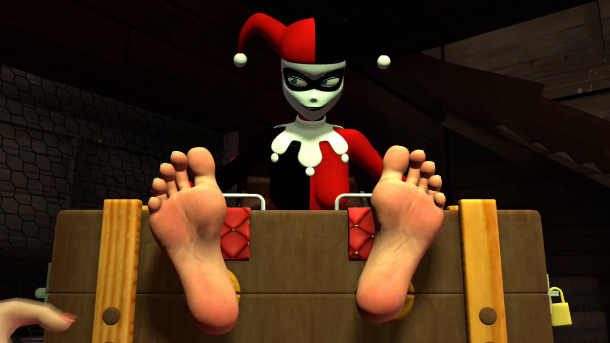 Yes I did indeed to a feet tickling animation for Harley, tickled by her best friend Ivy of course!