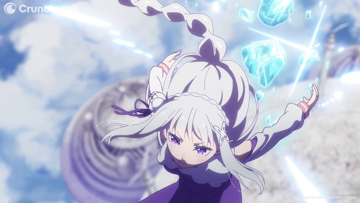 Emilia vs Volcanica 🔥 (via Re:ZERO -Starting Life in Another World- Season 4)