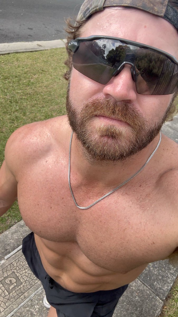 Cardio got me 💦