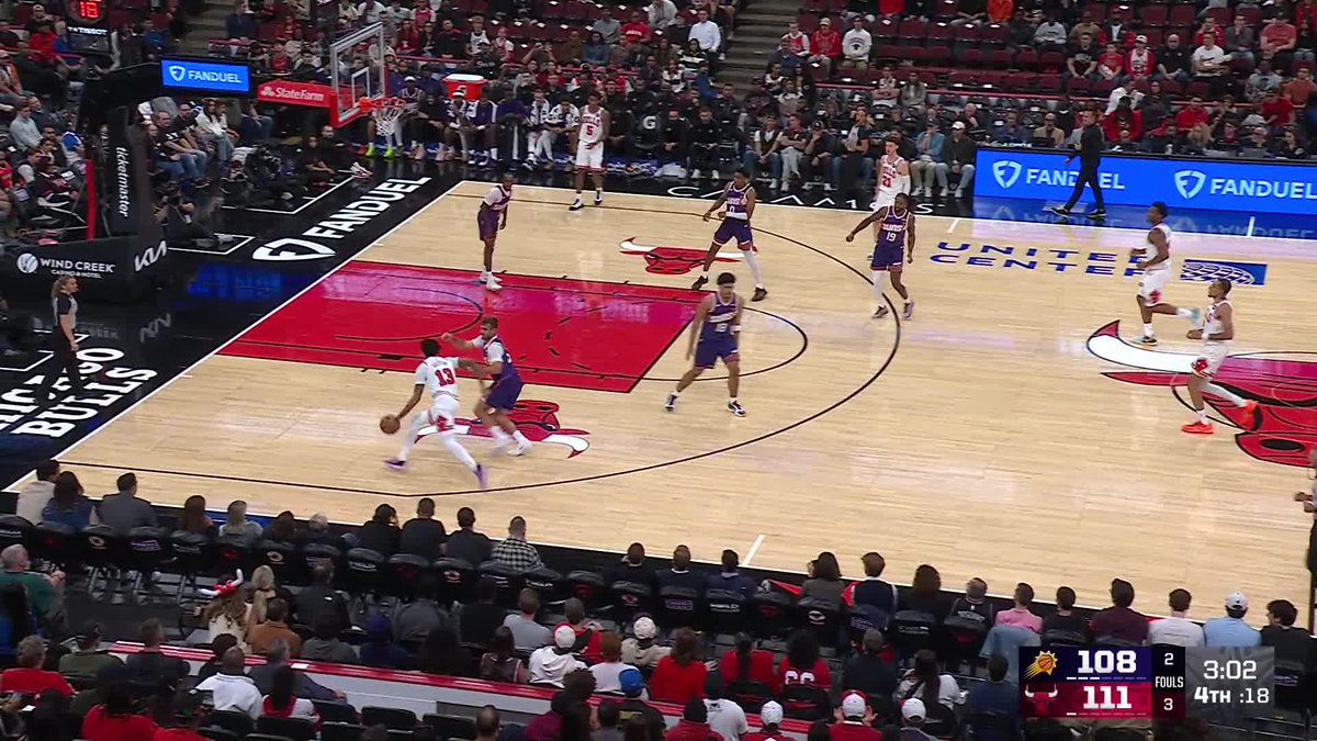 Brandon Boston with the ENGLISH. Chicago Sports Network | Brandon Boston Jr